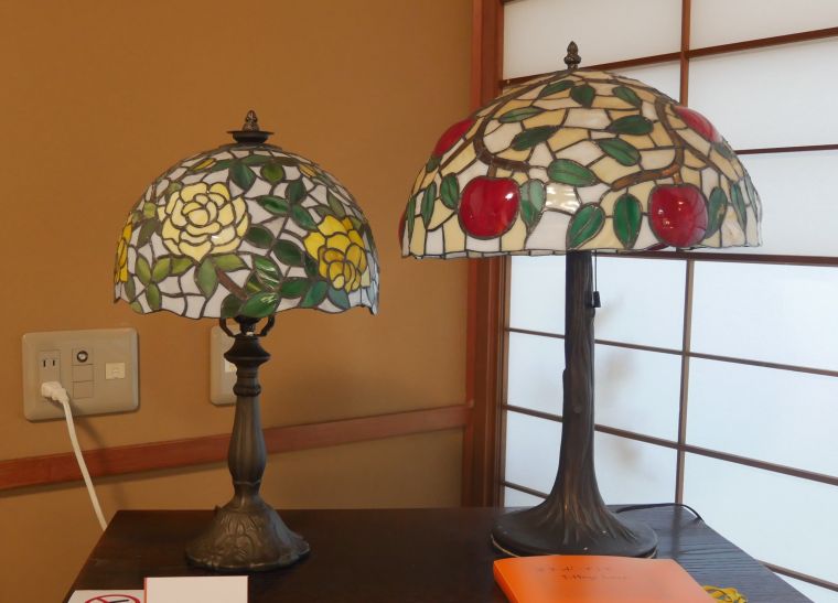 ご入居者の作品も並びました